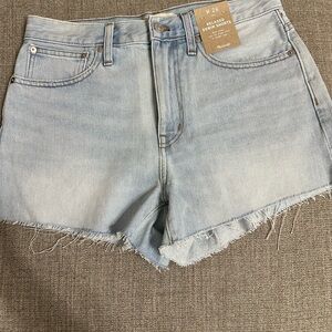 Madewell relaxed denim shorts
